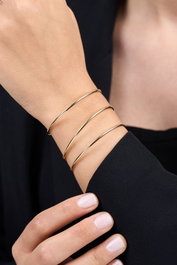 Heliophilia Silver Pulsera de Oro CBL9969